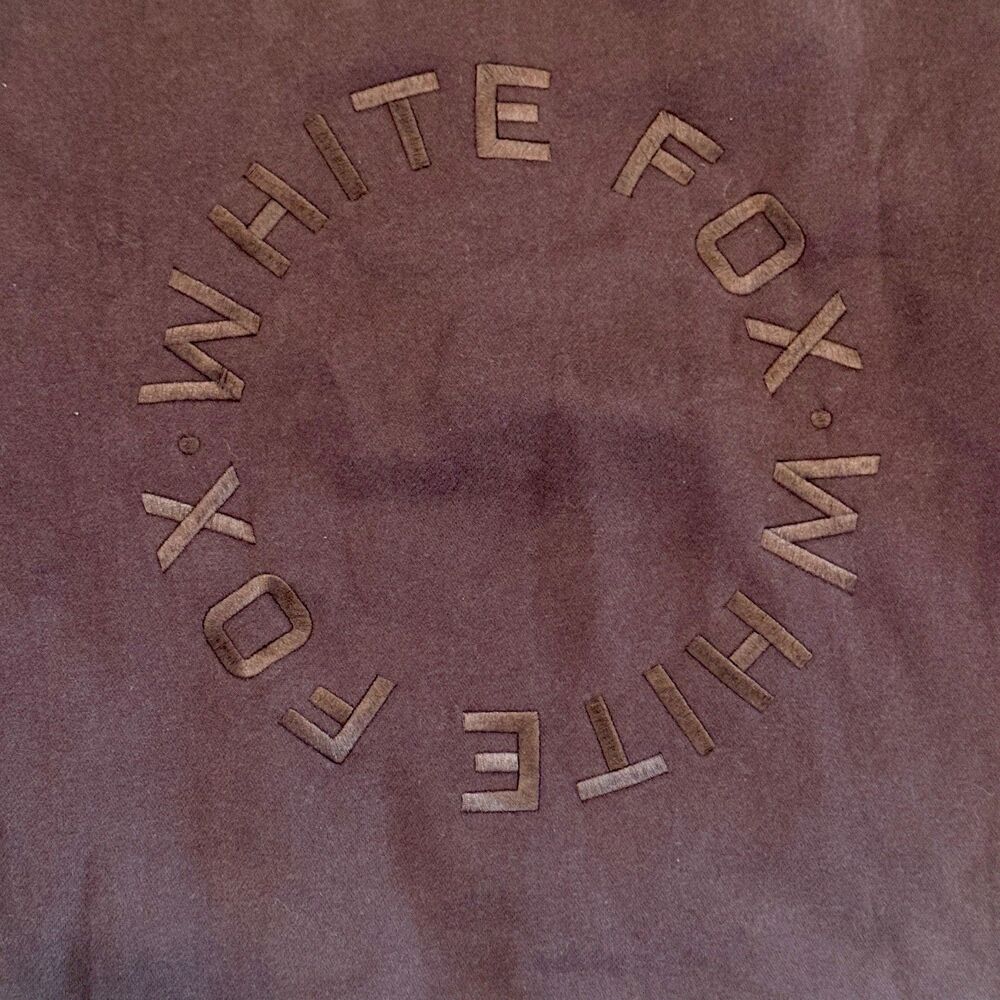 NWT* White Fox Stay Lifted Oversized Sweatshirt in Bitter Chocolate - S/M - Picture 8 of 8